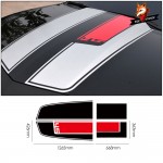 Car Stickers Car Styling Front Bonnet Rear Stripes Hood Trunk Engine Cover Decal for Chevrolet Comalo